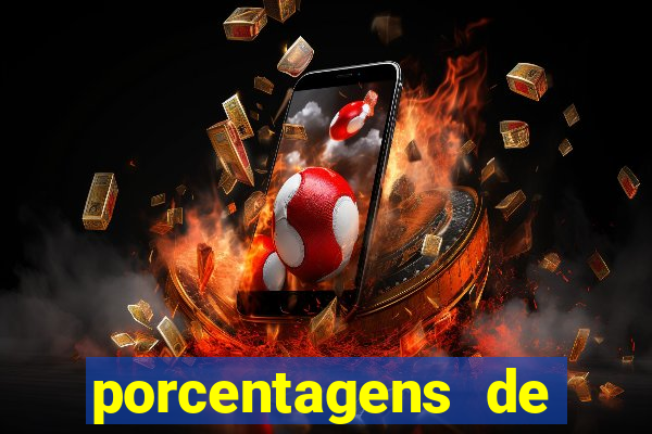 porcentagens de jogos pagantes